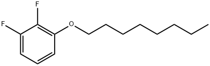 2,3-二氟苯辛醚 结构式