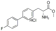 2-Amino-3-(4''-Fluorobiphenyl-4-Yl)Propanoate Hydrochloride 结构式