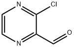 3-氯吡嗪-2-甲醛 结构式