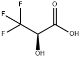 (2R)-3,3,3-三氟-2-羟基-丙酸 结构式