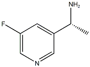 (R)-1-(5-氟吡啶-3-基)乙胺 结构式