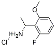 (1R)-(2-氟-6-甲氧基苯基)乙胺 结构式