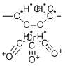 P-XYLENE CHROMIUM TRICARBONYL 结构式
