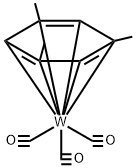 三羰基三甲基苯钨 结构式
