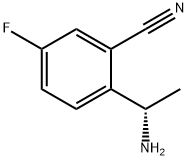 (S)-1-(2-Cyano-4-fluorophenyl)ethylaMine 结构式