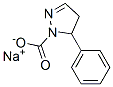 sodium 5-phenyl-4,5-dihydropyrazole-1-carboxylate 结构式