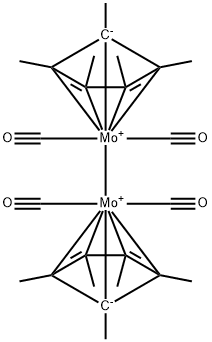 羰基(五甲基环茂二烯基)钼二聚合物 结构式