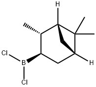 Borane, dichloro[(1R,2S,3R,5R)-2,6,6-trimethylbicyclo[3.1.1]hept-3-yl]- 结构式