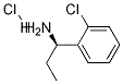 (1R)-1-(2-氯苯基)丙胺盐酸盐 结构式
