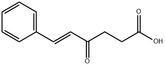 (E)-4-oxo-6-phenyl-5-hexenoic acid 结构式