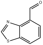苯并噻唑-4-醛 结构式