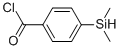 Benzoyl chloride, 4-(dimethylsilyl)- (9CI) 结构式