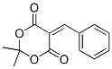 2,2-DIMETHYL-5-(PHENYLMETHYLENE)-1,3-DIOXANE-4,6-DIONE 结构式