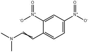 2-(2,4-二硝基苯基)-N,N-二甲基乙烯-1-胺 结构式