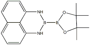 1-频哪醇-2-(1,8)萘二胺联硼酸酯 结构式
