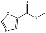 恶唑-5-甲酸甲酯 结构式