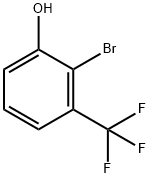 2-溴-3-羟基三氟甲苯 结构式