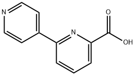 6-(吡啶-4-基)吡啶-2-羧酸 结构式