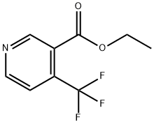 4-三氟甲基烟酸乙酯 结构式