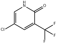 5-氯-3-(三氟甲基)吡啶-2(1H)-酮 结构式