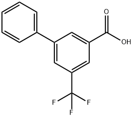 5-(三氟甲基)-[1,1'-联苯]-3-羧酸 结构式