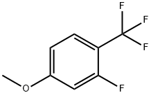 2-氟-4-甲氧基-1-(三氟甲基)苯 结构式