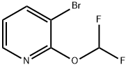 3-溴-2-(二氟甲氧基)吡啶 结构式