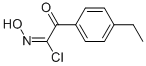 Benzeneethanimidoyl chloride, 4-ethyl-N-hydroxy-alpha-oxo- (9CI) 结构式