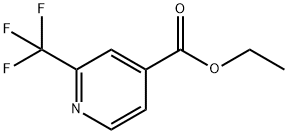 2-三氟甲基异烟酸乙酯 结构式