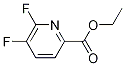 5,6-二氟-2-吡啶甲酸乙酯 结构式