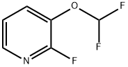 3-(二氟甲氧基)-2-氟吡啶 结构式
