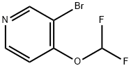 3-溴-4-(二氟甲氧基)吡啶 结构式