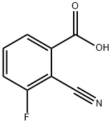 2-Cyano-3-fluorobenzoic acid 结构式