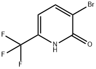 3-溴-6-(三氟甲基)吡啶-2(1H)-酮 结构式