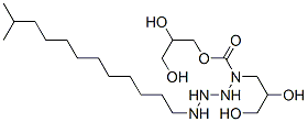 聚甘油-2 四异硬脂酸酯 结构式