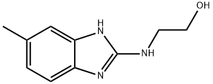 Ethanol, 2-[(5-methyl-1H-benzimidazol-2-yl)amino]- (9CI) 结构式