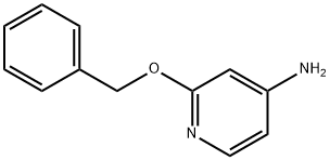 2-(苄氧基)-4-氨基吡啶 结构式