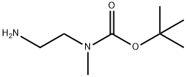 N-Boc-N-甲基乙二胺 结构式