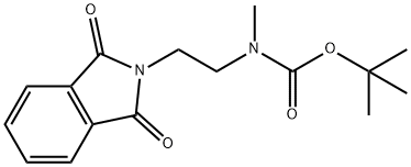2-(2-N-BOC-N-METHYL-AMINOETHYL)-1H-ISOINDOLE-1,3(2H)-DIONE 结构式