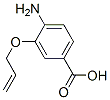 Benzoic acid, 4-amino-3-(2-propenyloxy)- (9CI) 结构式
