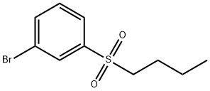 1-BroMo-3-(butane-1-sulfonyl)benzene 结构式