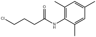 4-氯-N-(2,4,6-三甲基苯基)丁酰胺 结构式