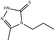 5-甲基-4-丙基-2H-1,2,4-三唑-3-硫酮 结构式