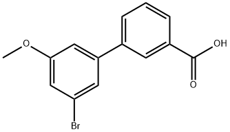 3-BROMO-5-METHOXYBIPHENYL-3-CARBOXYLIC ACID 结构式