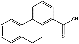 2-ETHYLBIPHENYL-3-CARBOXYLIC ACID 结构式