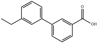 3-ETHYLBIPHENYL-3-CARBOXYLIC ACID 结构式