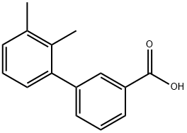 2,3-DIMETHYLBIPHENYL-3-CARBOXYLIC ACID 结构式