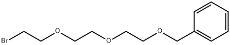 苄基-三聚乙二醇-溴 结构式