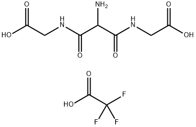 AMinoMalaMido-N,N'-diacetic Acid Trifluoroacetic Acid Salt 结构式
