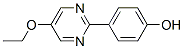 Phenol, 4-(5-ethoxy-2-pyrimidinyl)- (9CI) 结构式